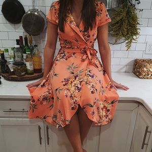 Not your housewife wrap dress